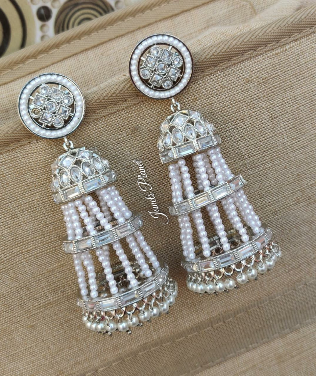 Sherin Polki Jhumkas