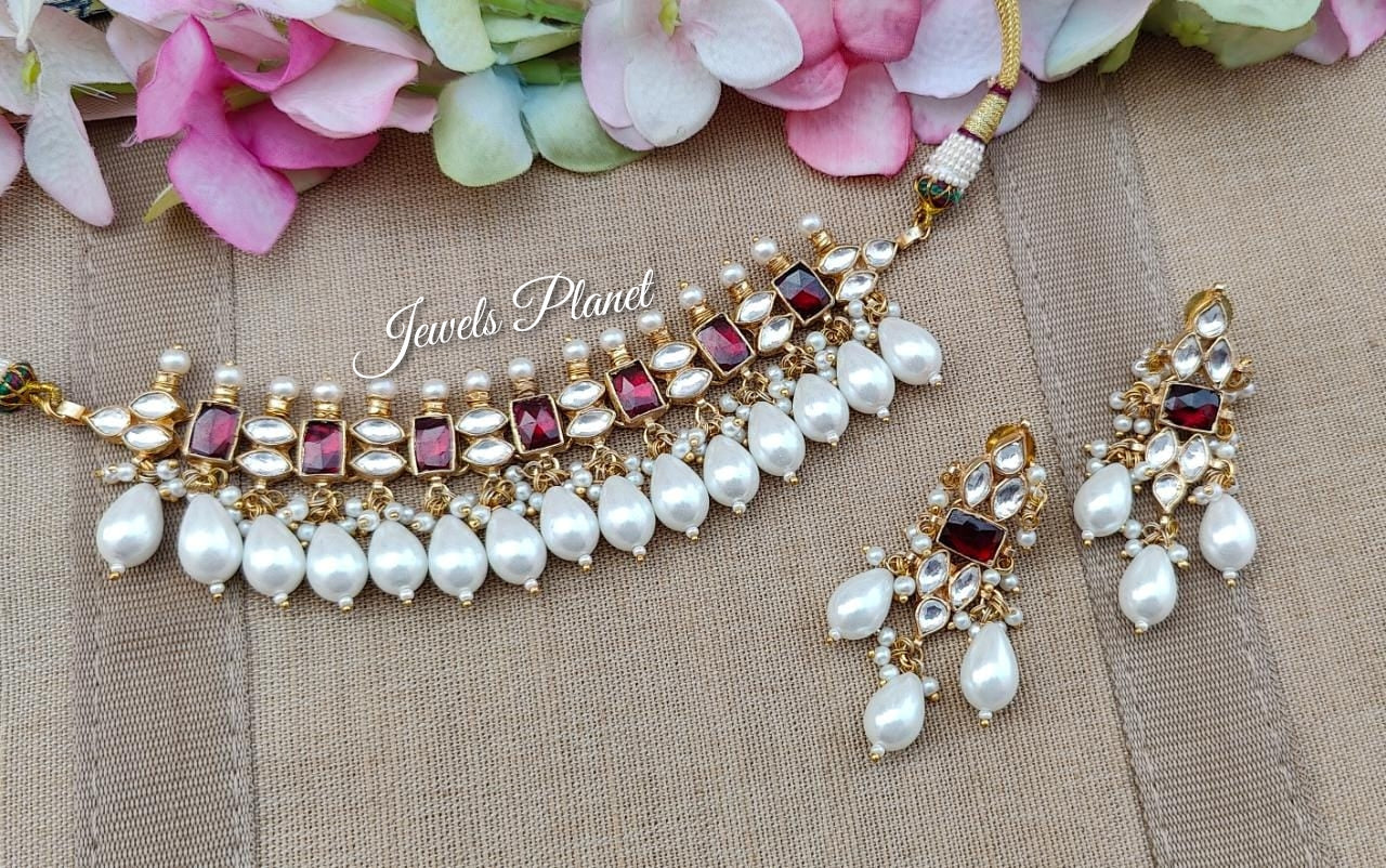 Ragini Pachi Kundan Choker Set