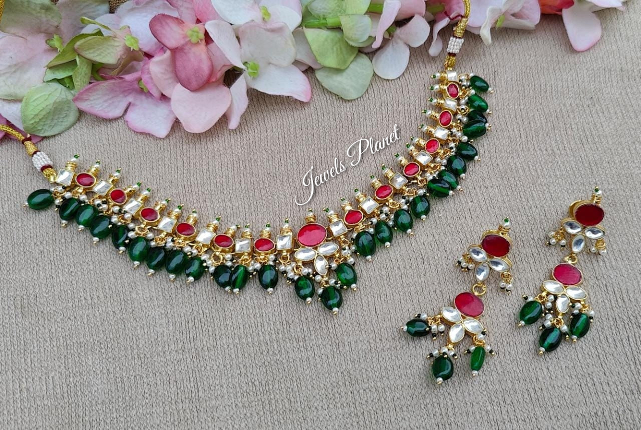 Manmeet Pachi Kundan Necklace