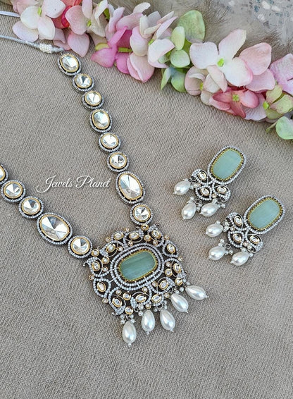 Hazel Uncut Kundan Set