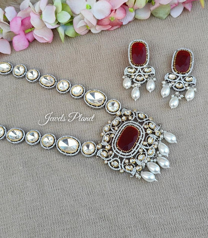 Hazel Uncut Kundan Set