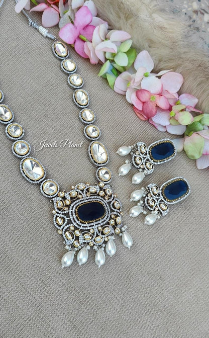 Hazel Uncut Kundan Set