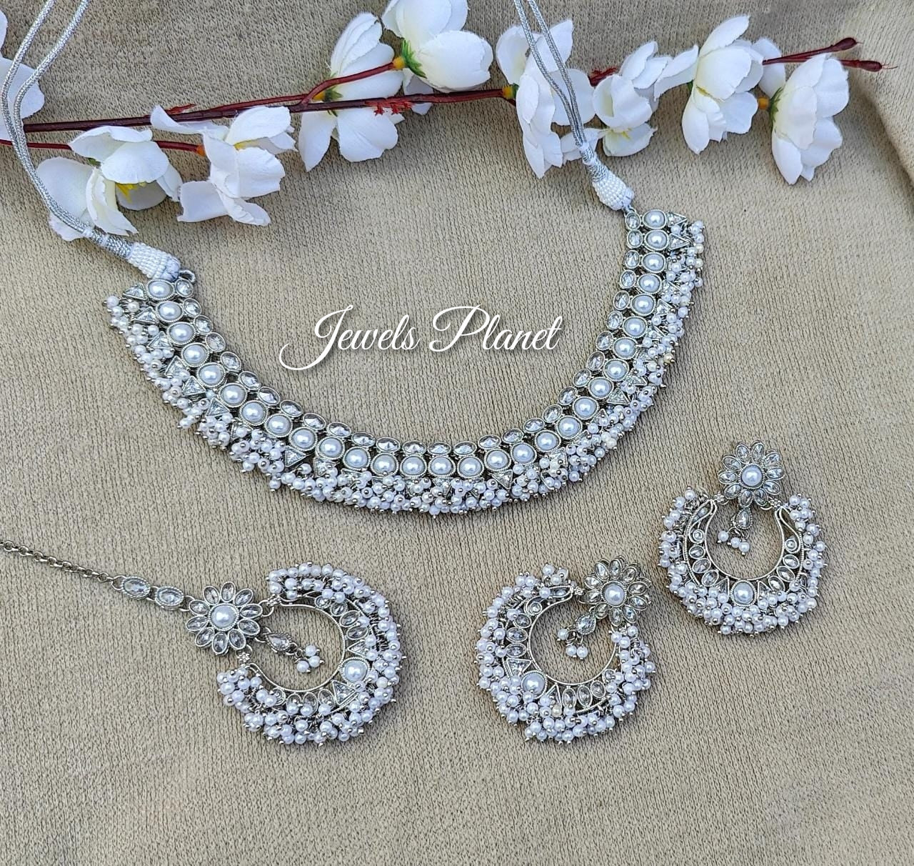 Sana Polki Necklace Set