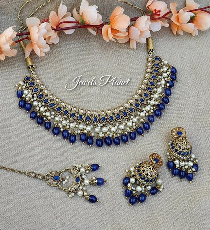 Gauri Polki Necklace Set