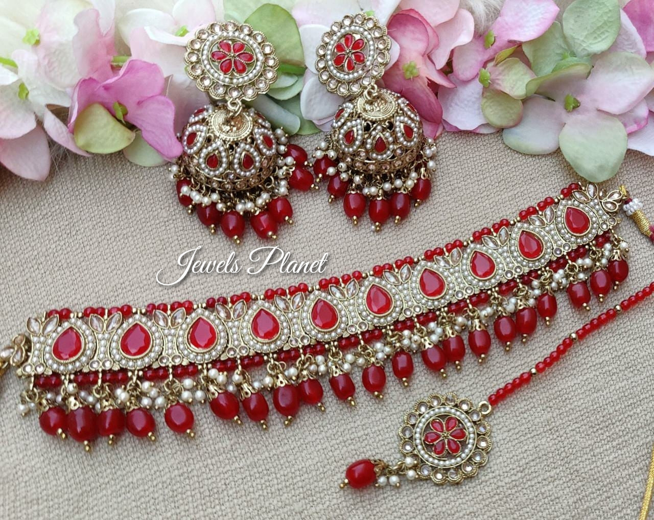 Devika Polki Choker