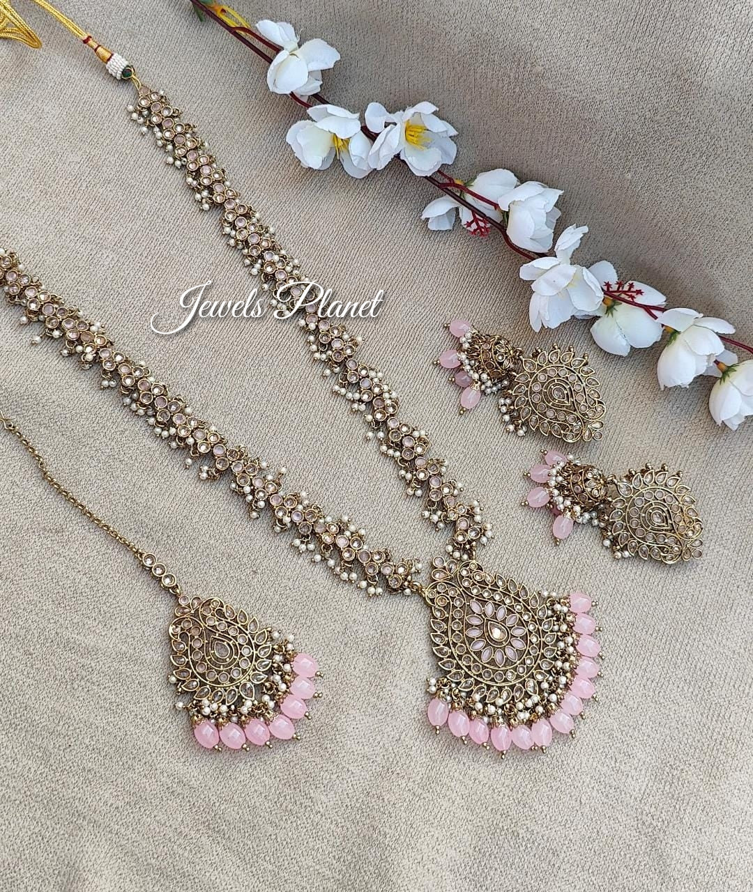 Radha Long Necklace Set