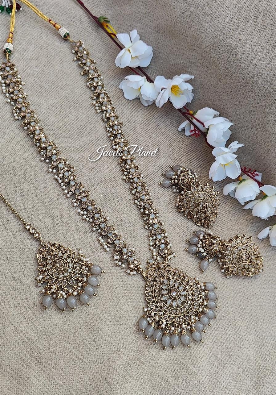 Radha Long Necklace Set