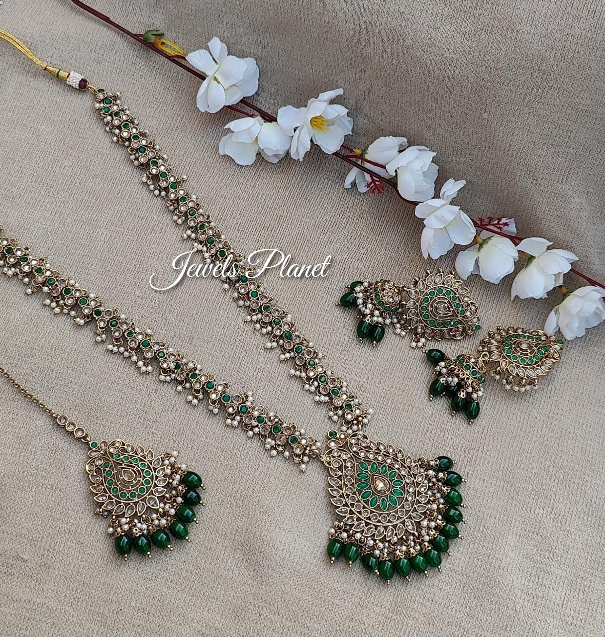 Radha Long Necklace Set