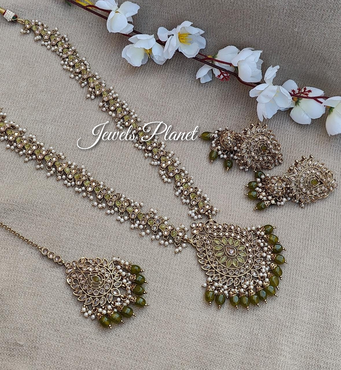 Radha Long Necklace Set