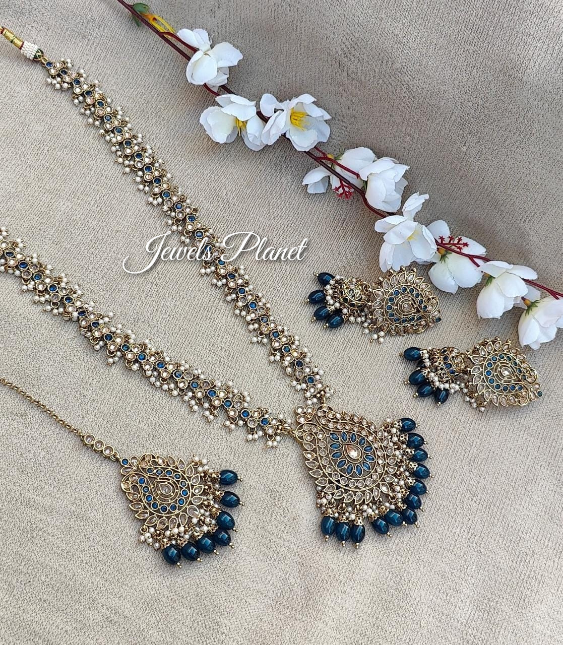 Radha Long Necklace Set