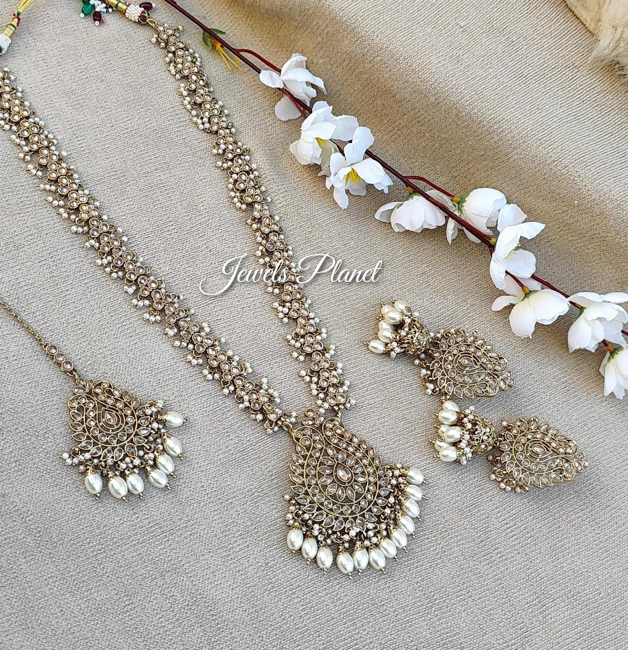 Radha Long Necklace Set