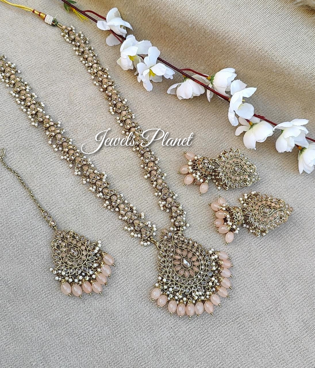 Radha Long Necklace Set