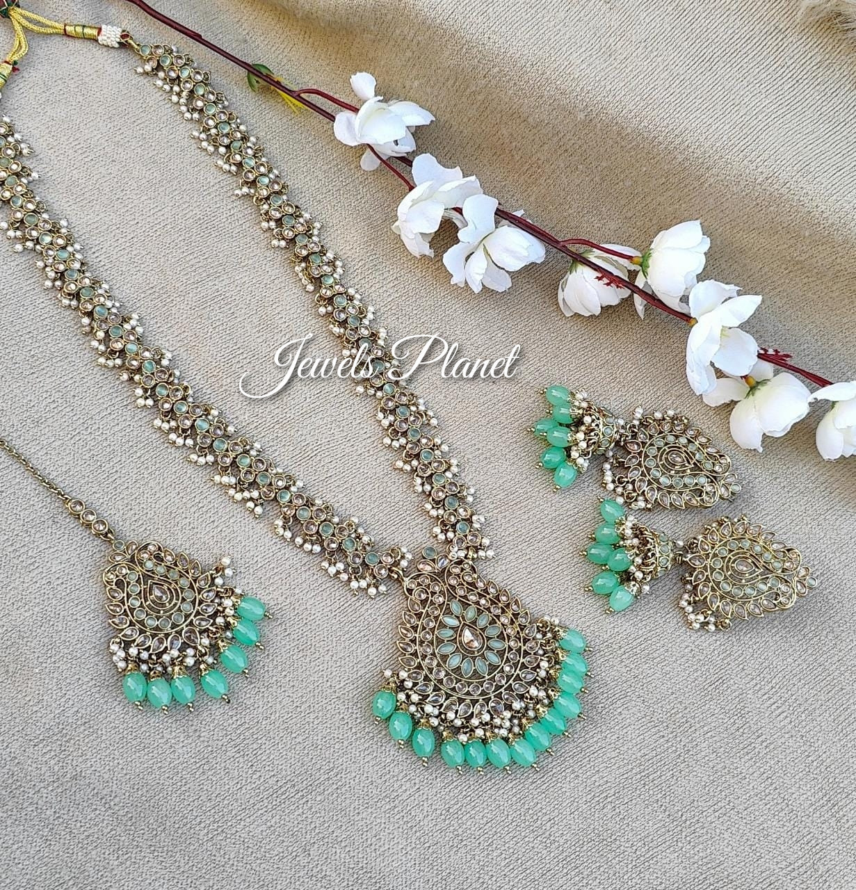 Radha Long Necklace Set