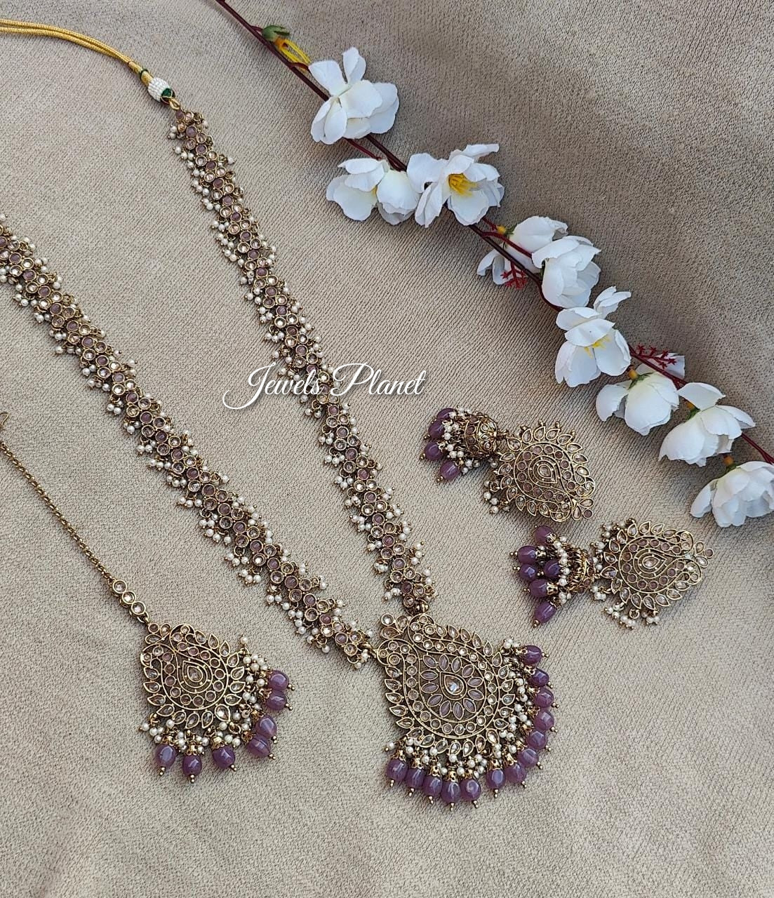 Radha Long Necklace Set