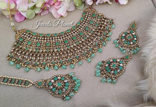 Krishi Polki Necklace Set