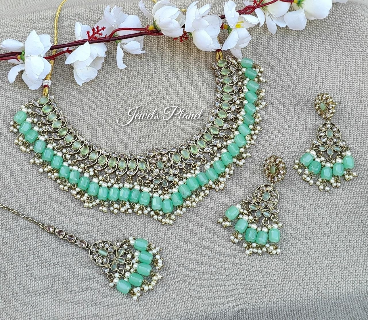 Madhuri Polki Necklace