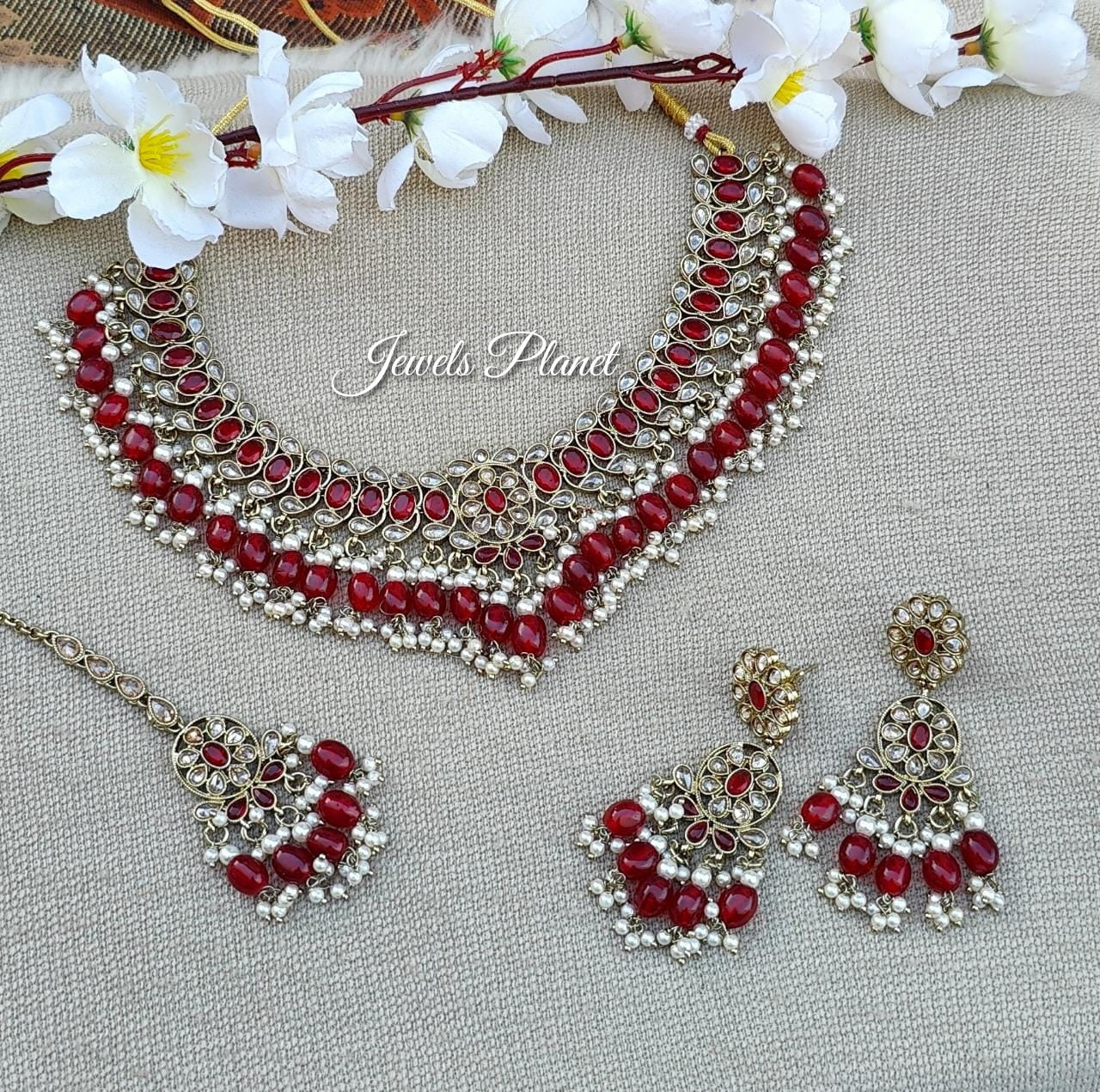 Madhuri Polki Necklace