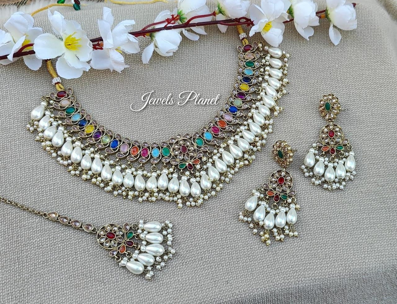 Madhuri Polki Necklace