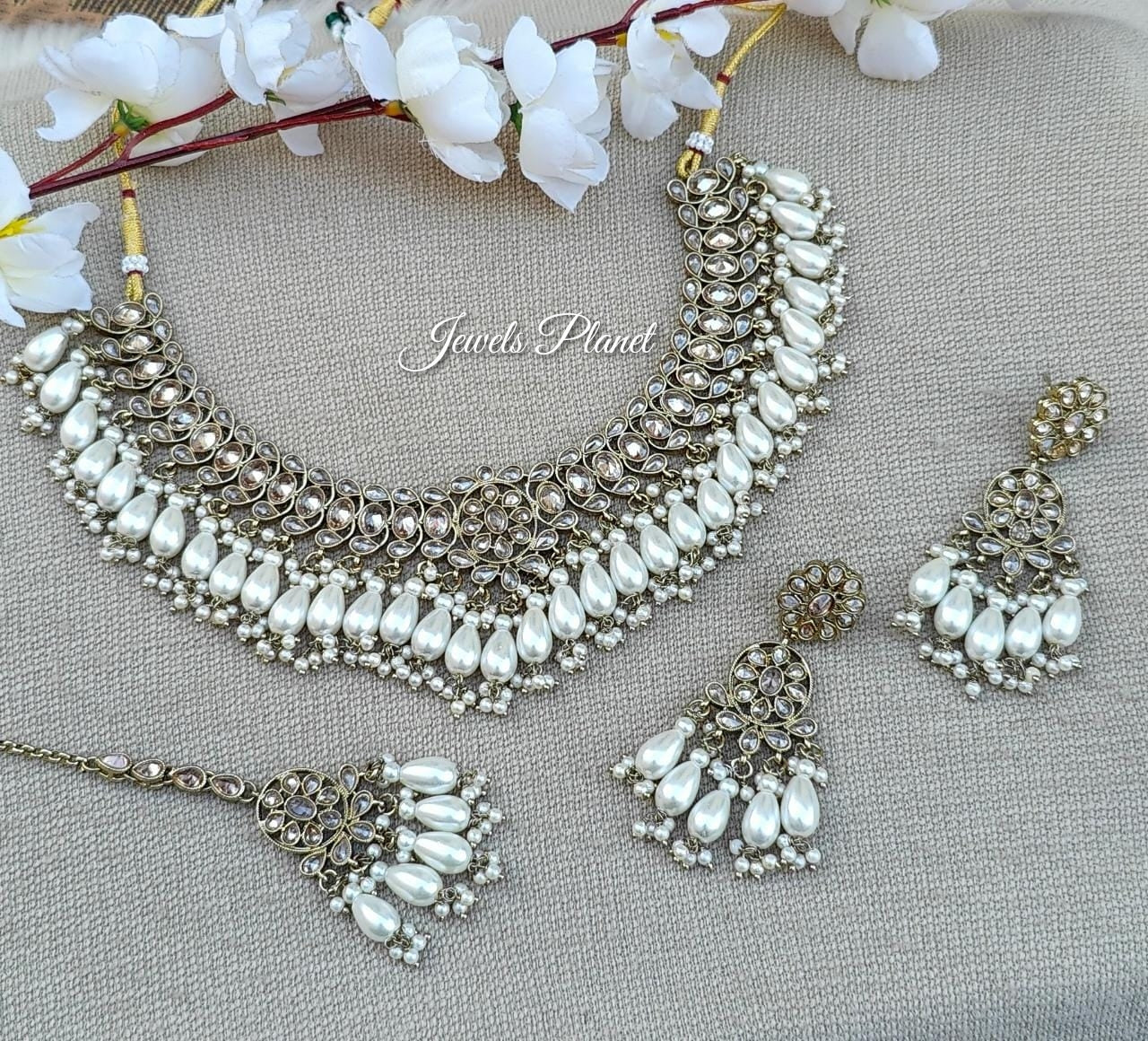 Madhuri Polki Necklace