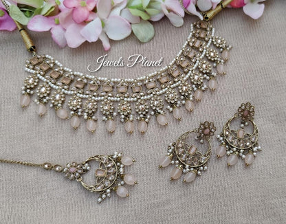 Dhriti Polki Necklace Set