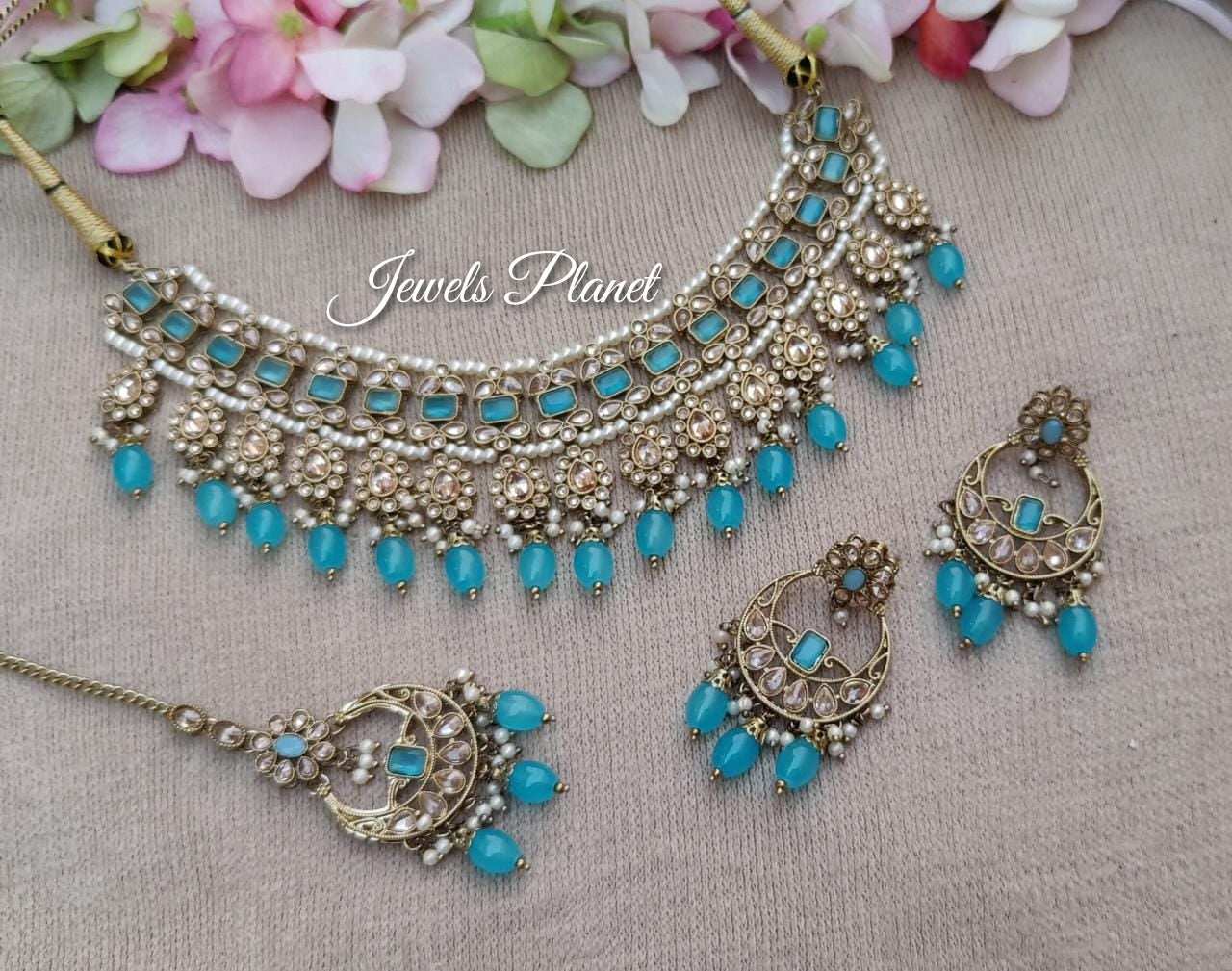 Dhriti Polki Necklace Set