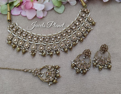 Dhriti Polki Necklace Set