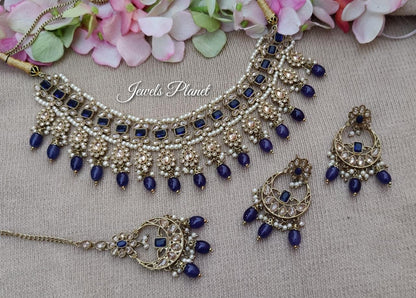 Dhriti Polki Necklace Set