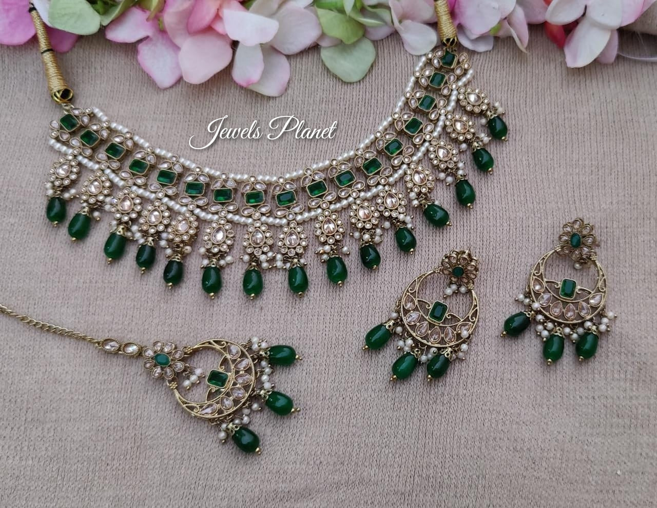 Dhriti Polki Necklace Set