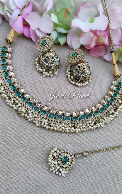 Anushka Polki Halskette