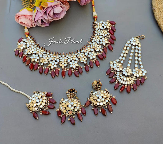 Shamina Mirror Necklace