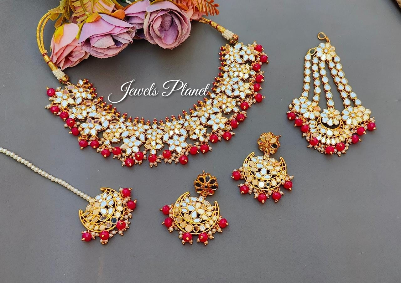 Shamina Mirror Necklace