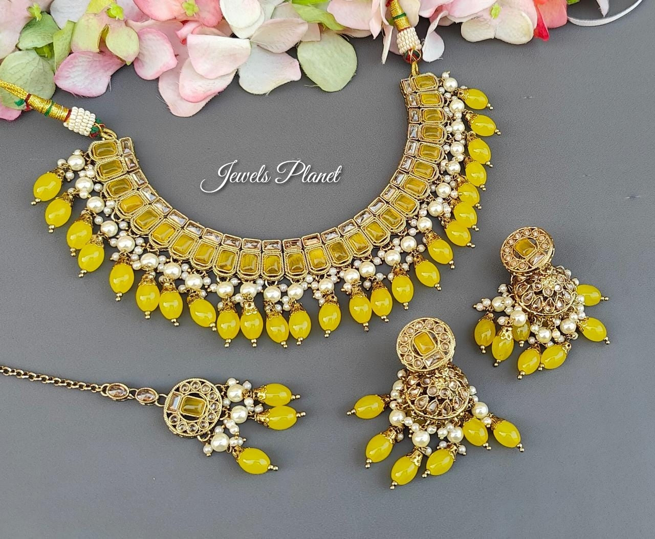 Sanchi Polki Necklace