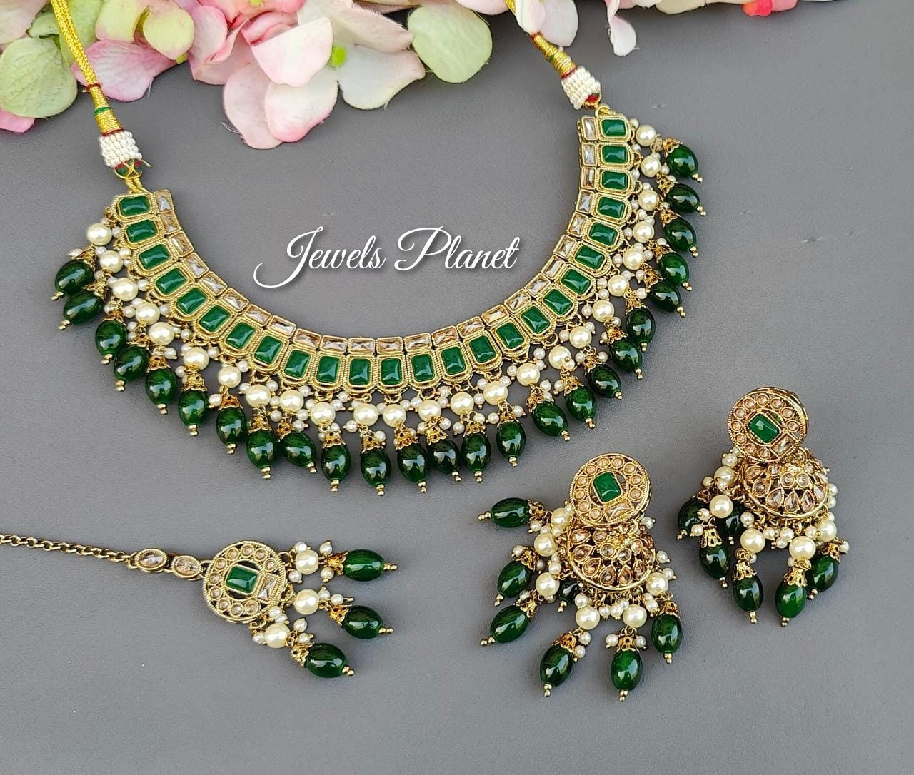 Sanchi Polki Necklace