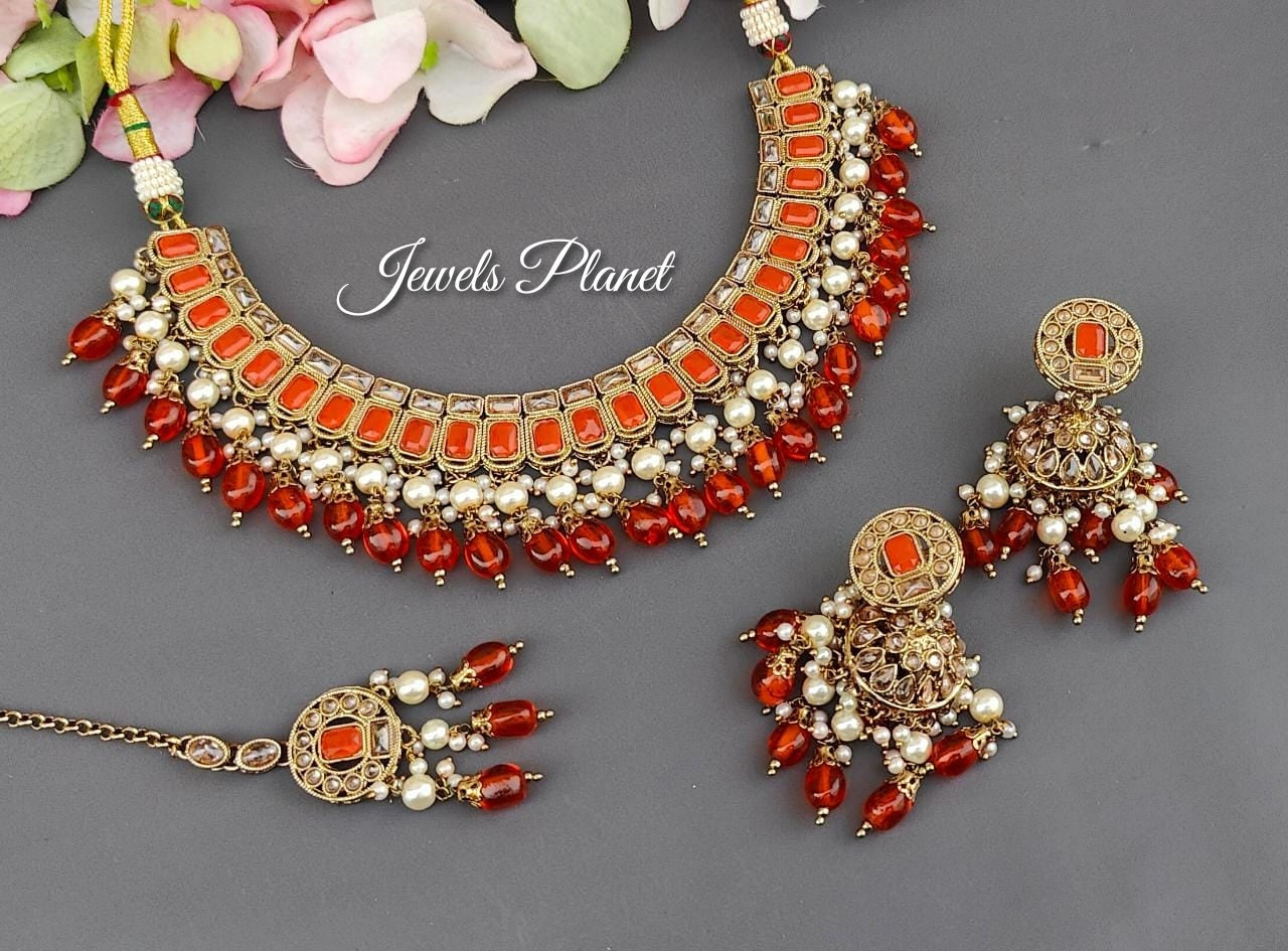 Sanchi Polki Necklace