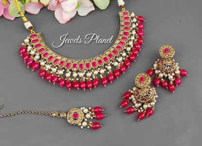 Sanchi Polki Necklace