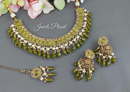 Sanchi Polki Necklace