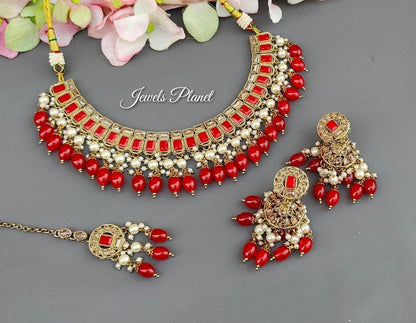 Sanchi Polki Necklace