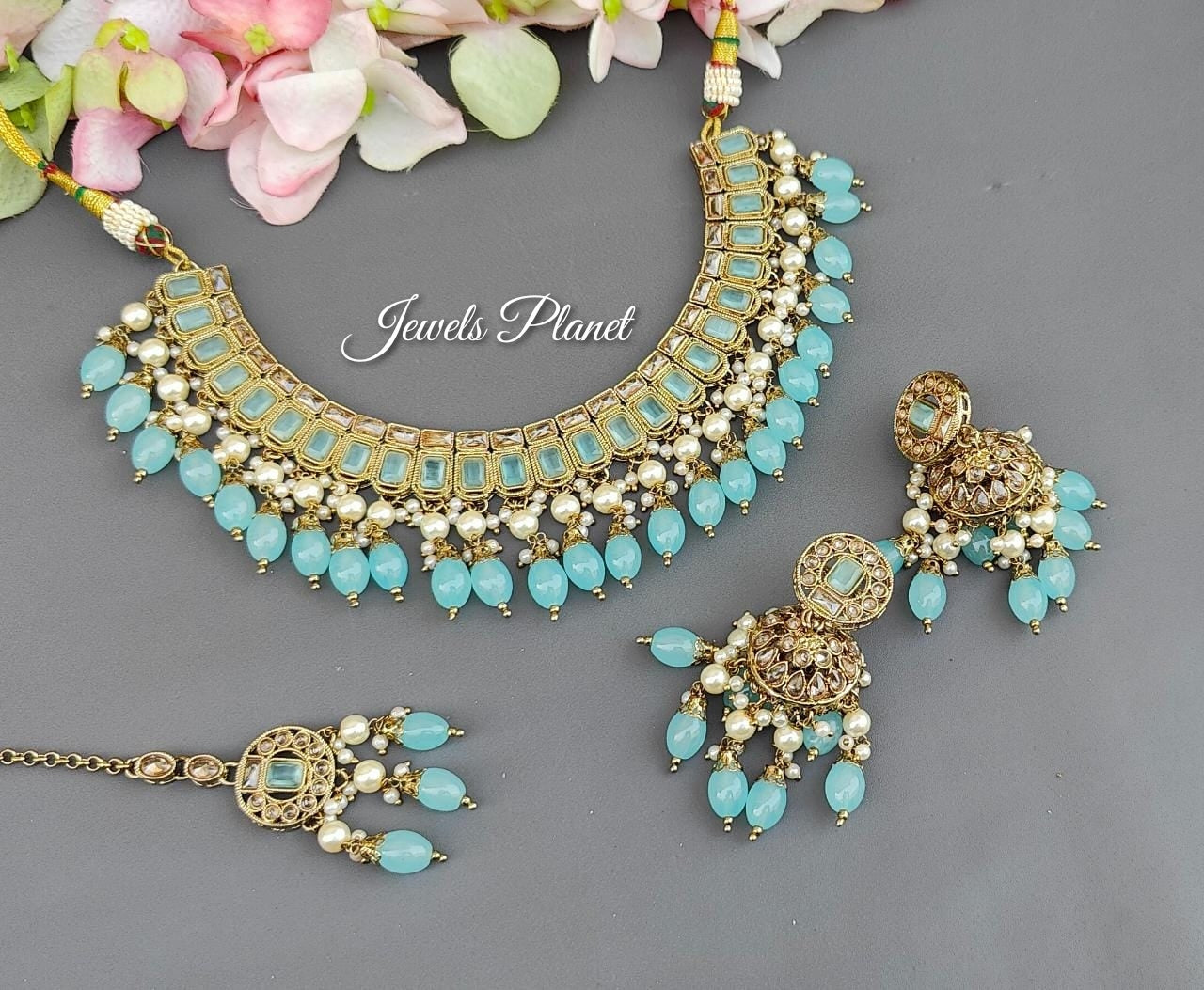 Sanchi Polki Necklace