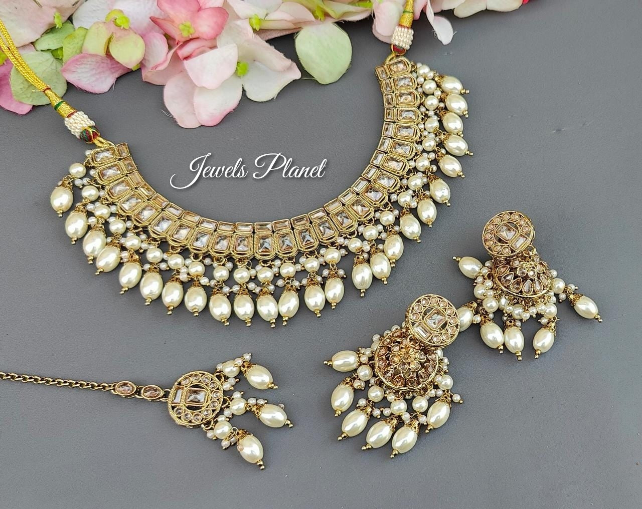 Sanchi Polki Necklace