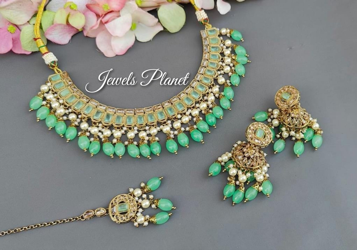 Sanchi Polki Necklace