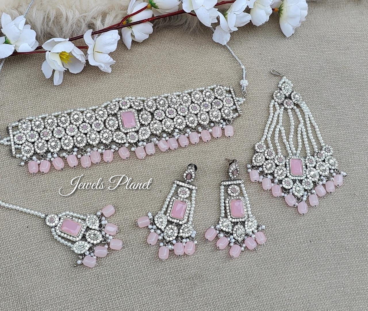 Sami Jhumar Choker Set