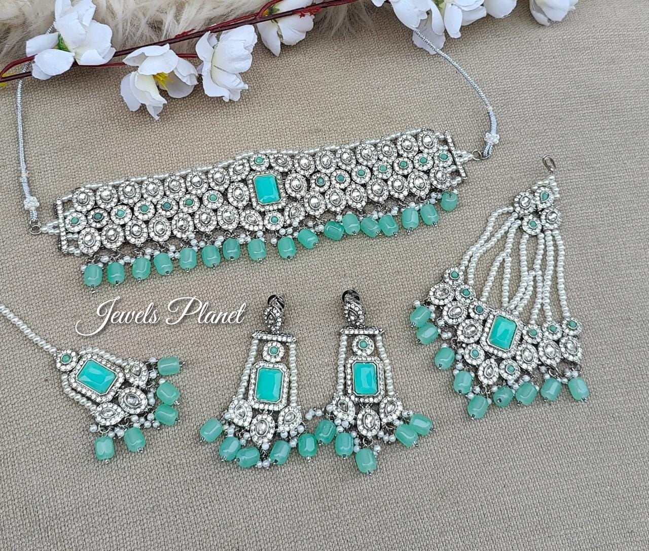 Sami Jhumar Choker Set