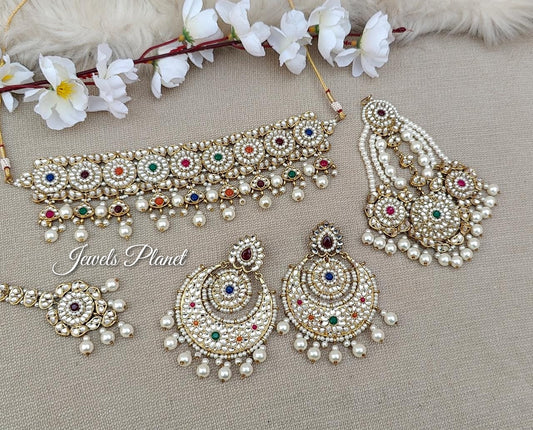 Naaz Jhumar Choker Set