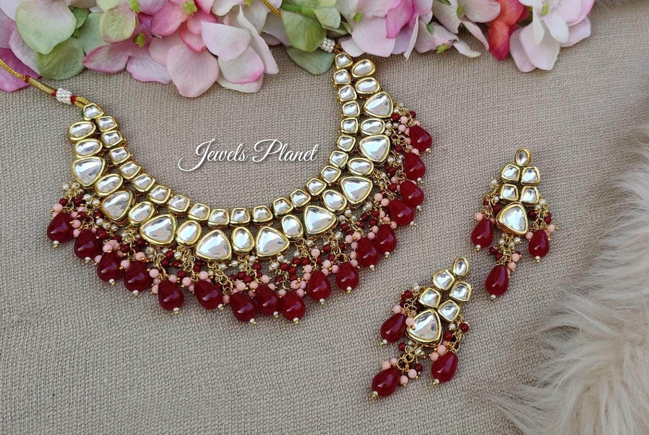 Fariha Kundan Necklace Set