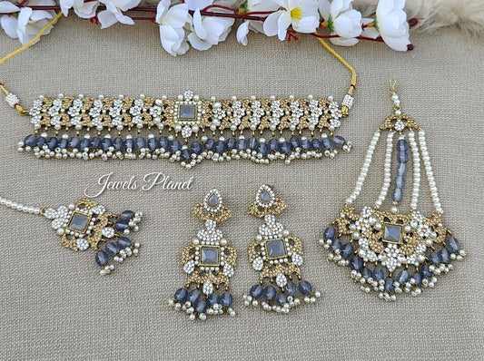 Myra Jhumar Choker Set