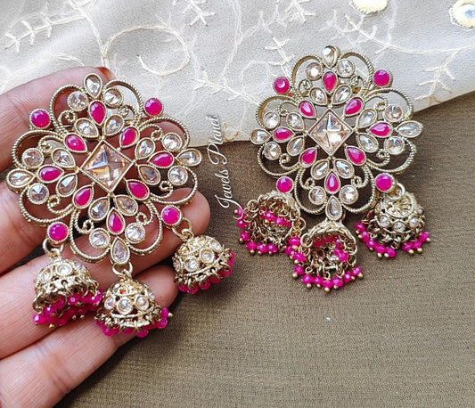 Raveena Polki Earrings