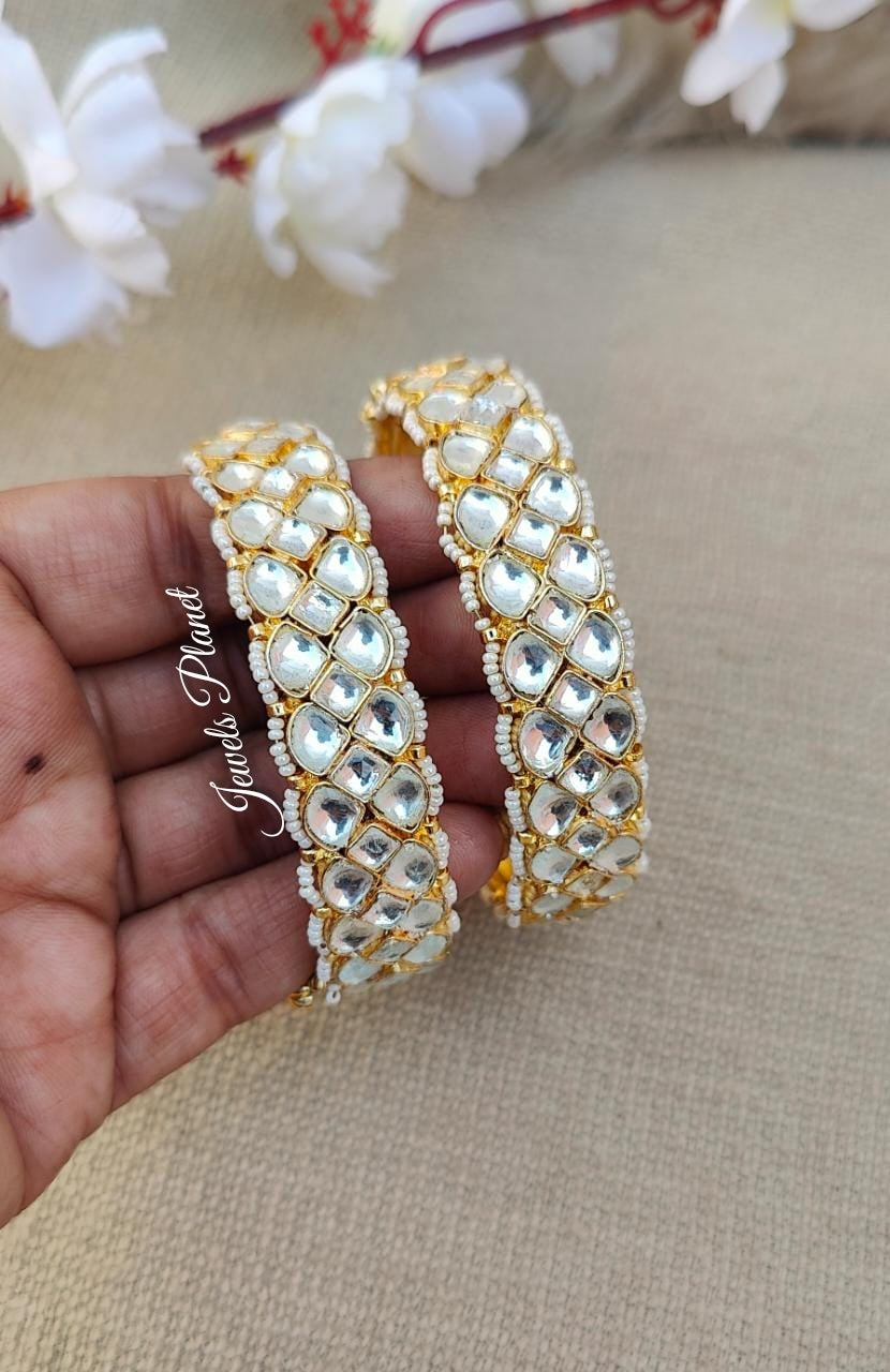 Simer Pachi Kundan Bangles