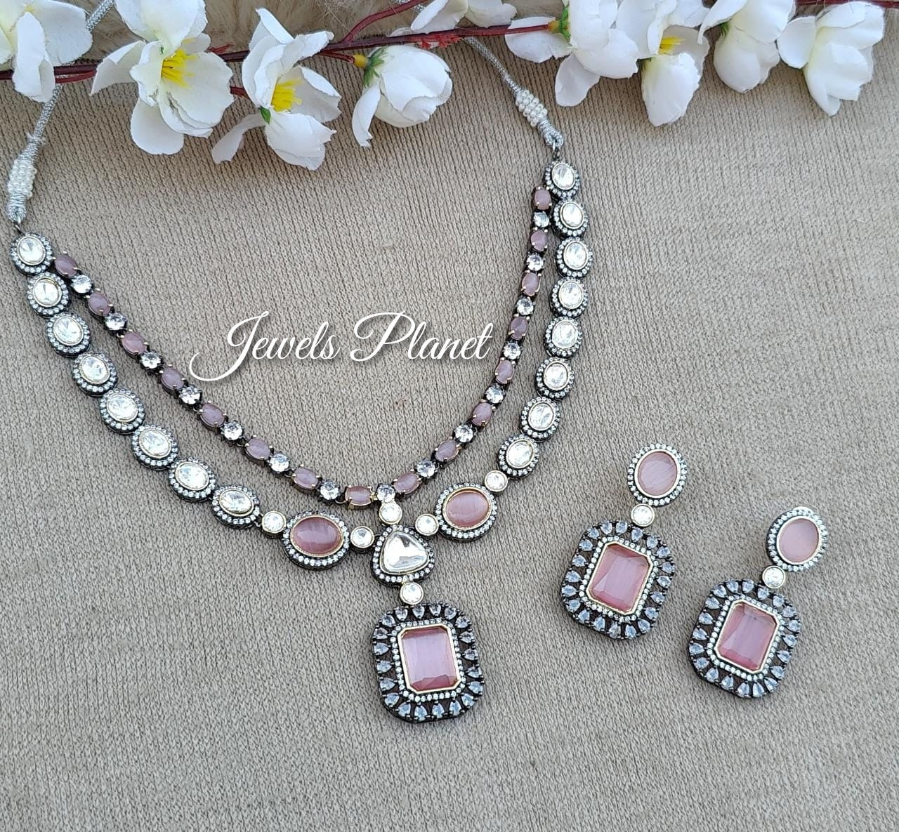 Kenny Polki Kundan Necklace