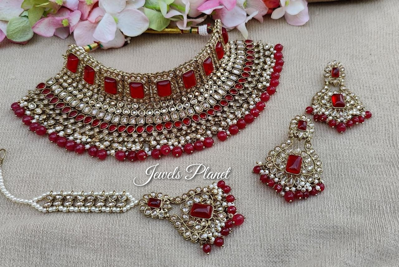 Rami Polki Bridal Set