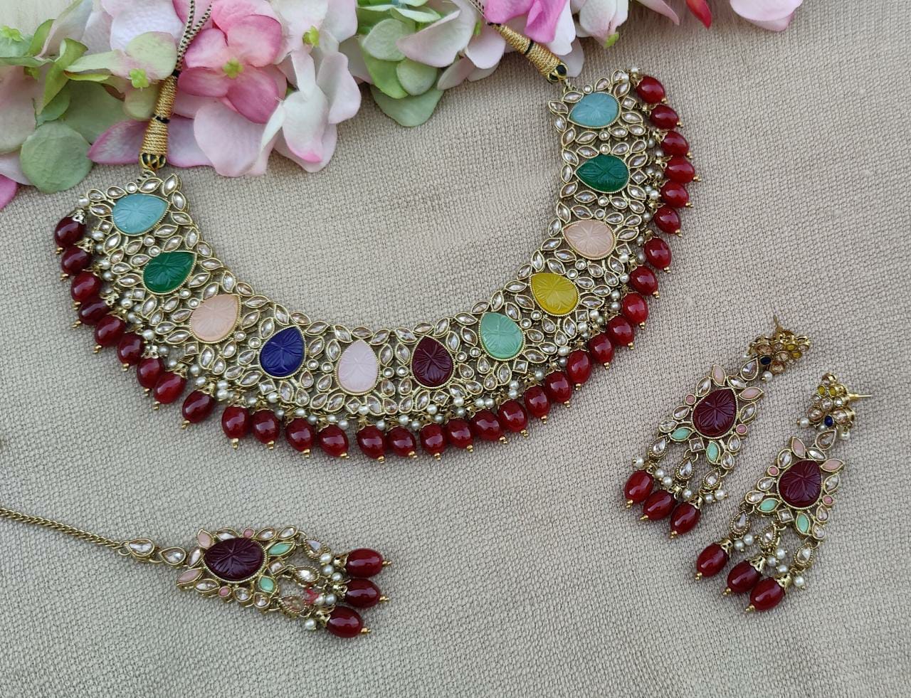 Drishti Necklace Set